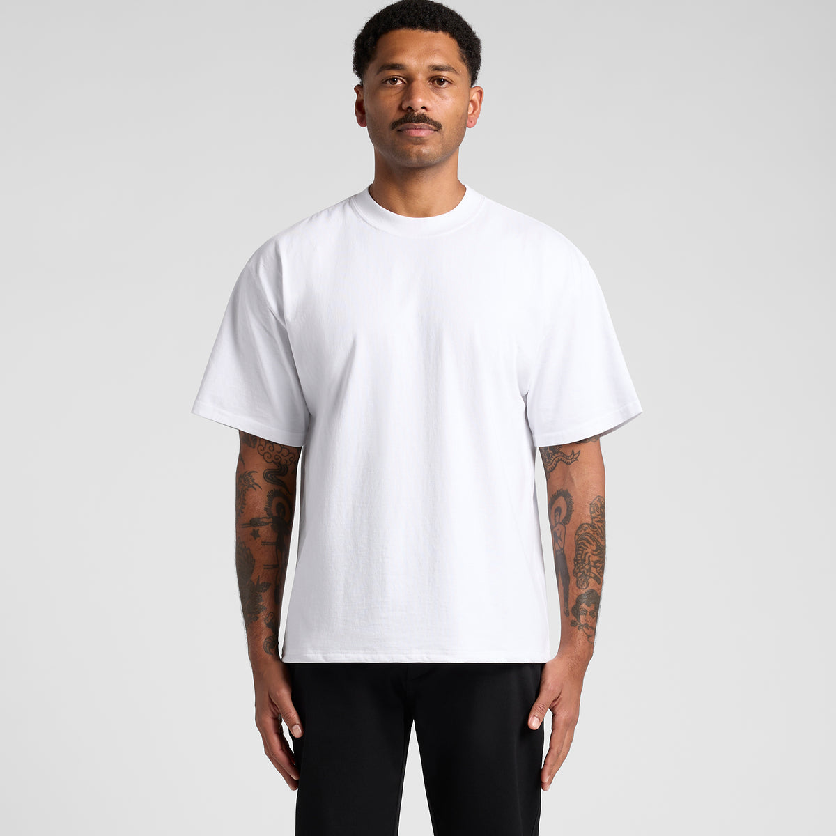 Heavy Faded Minus Tee [5cm] - 5086