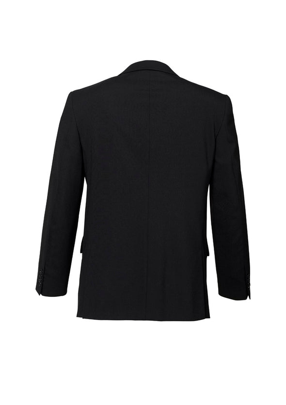 Mens Comfort Wool Stretch 2 Button Classic Jacket