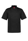 Mens Zest Short Sleeve Chef Jacket