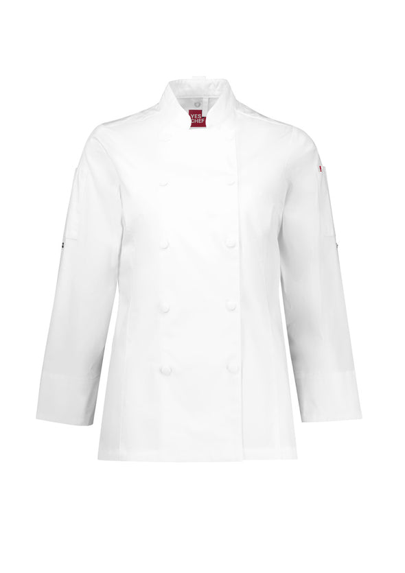 Womens Gusto Long Sleeve Chef Jacket