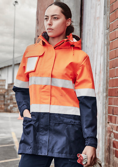 Womens Hi Vis Ultralite Waterproof Jacket