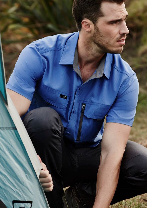 Mens Outdoor Short Sleeve Shirt