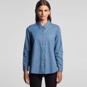 BLUE DENIM SHIRT - 4042