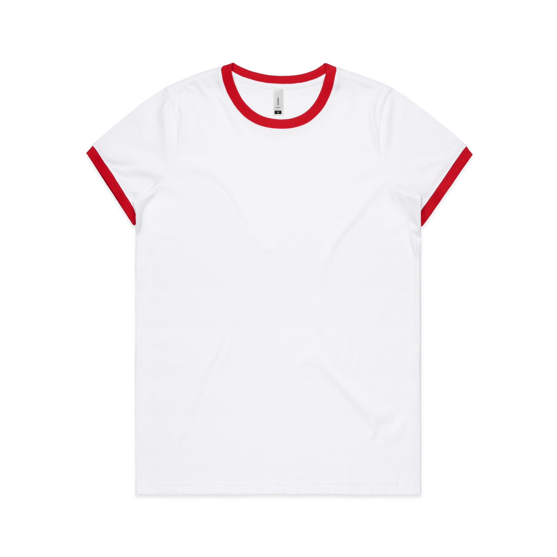 tシャツ L15 RINGER T-SHIRT レディース Zengjo Ringer Tee Women Crewneck Short Sleeve Plain Retro T